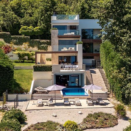Villa Altavista - Seaview & Relax With Heated Pool & Minigolf Opatija Exterior photo