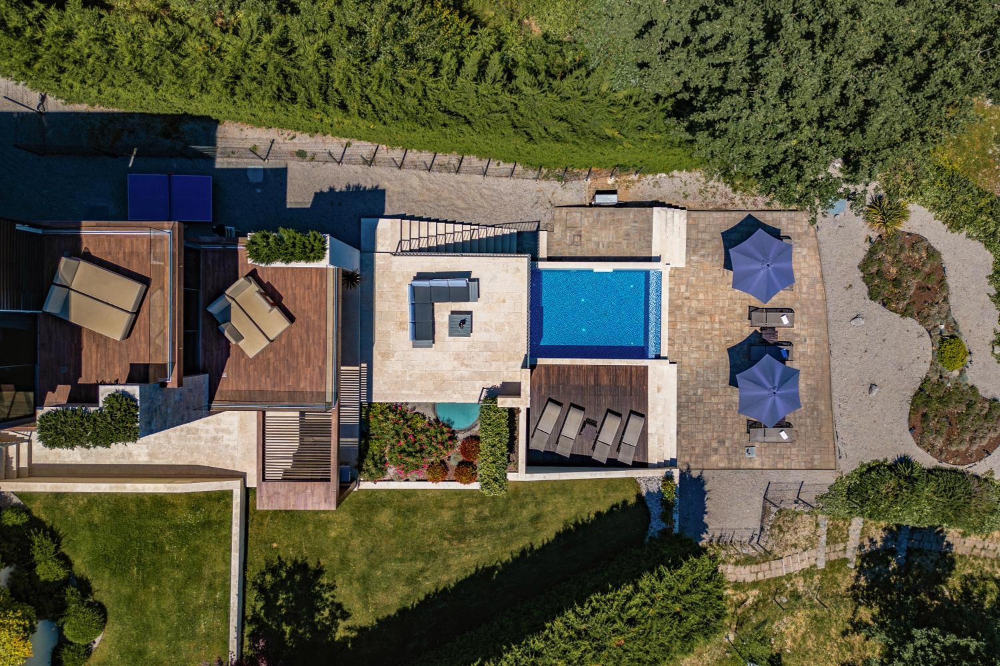 Villa Altavista - Seaview & Relax With Heated Pool & Minigolf Opatija Exterior photo